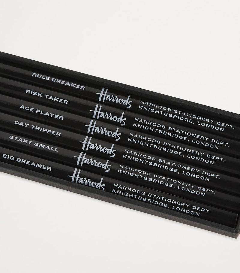 Harrods logo pencils set of 6, UK version