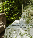 Summerill & Bishop linen Lily of the Valley tablecloth 165cm x 380cm (British brand)
