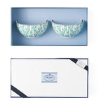 Prada set of two geometric print soup bowls with 15.5cm diameter, imported from the UK