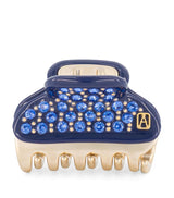 Harrods Alexandre de Paris Gold-Plated Crystal-Embellished Claw Hair Clip- Buy online at McGrocer