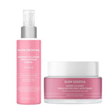 GlowCocktail overnight skin revival duo with marine collagen, imported from the UK
