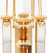 Harrods Refillable Metal Flask with Detachable Chain 10ml- Buy online at McGrocer