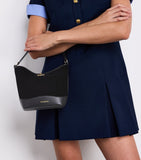 Sandro Paris mini suede bucket bag (British brand)