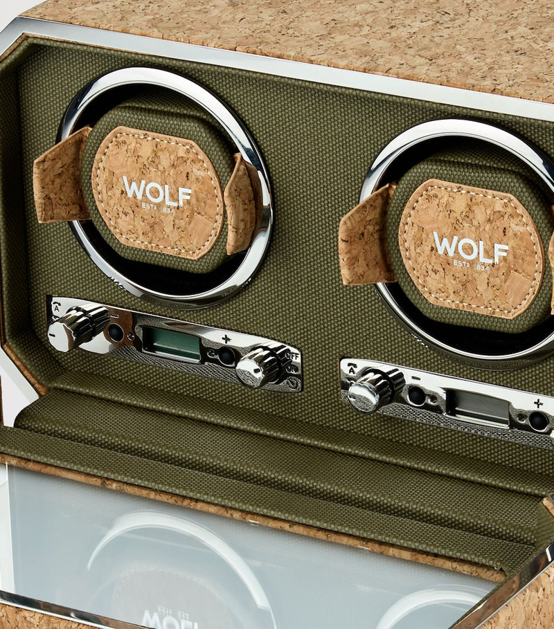 WOLF Cortiça Double Watch Winder (British brand)