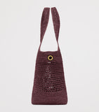 Saint Laurent Medium Icare Tote Bag raffia, imported from the UK