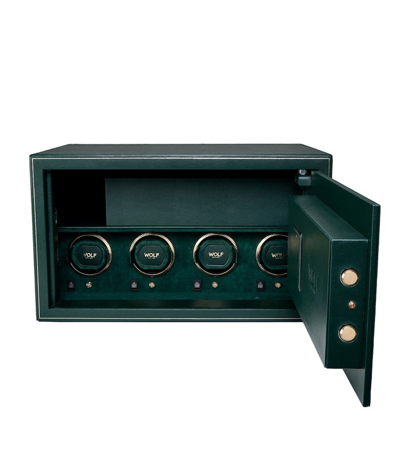 WOLF The Den watch winder safe vegan leather, UK version
