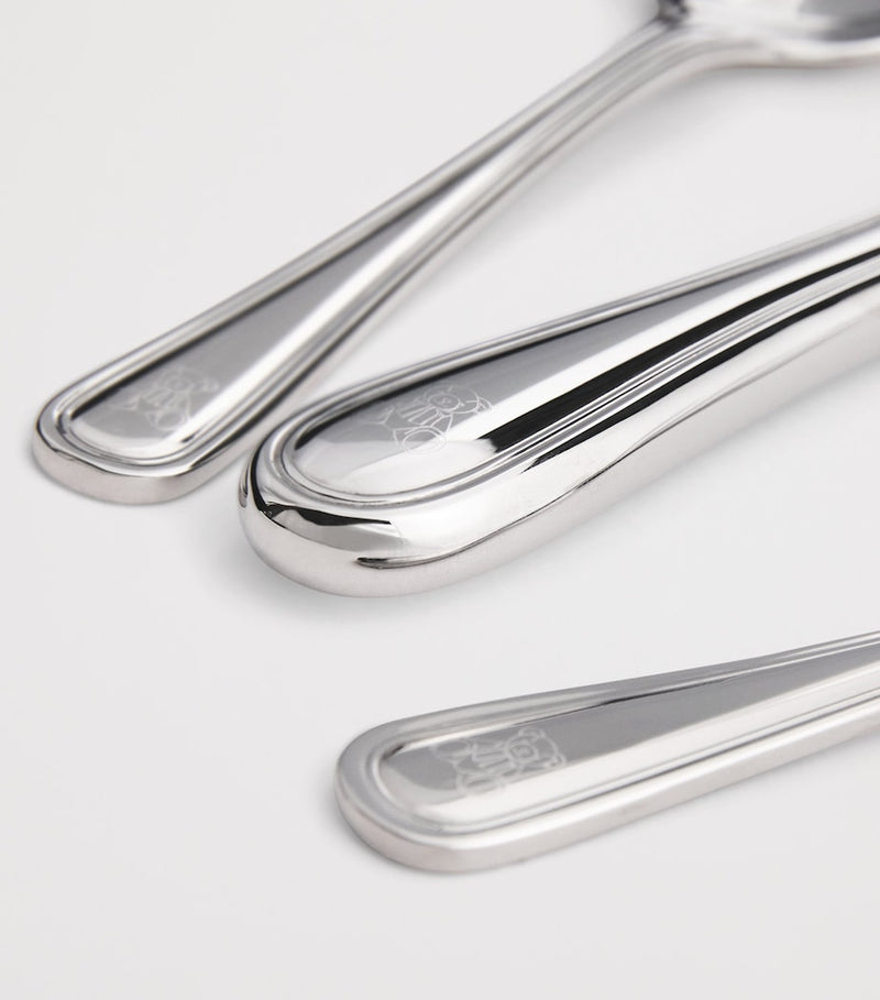 Harrods bear stainless steel children's cutlery set, UK version