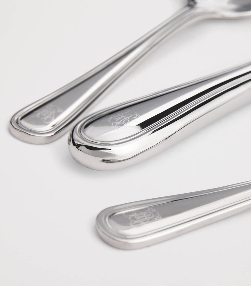 Harrods bear stainless steel children's cutlery set, UK version