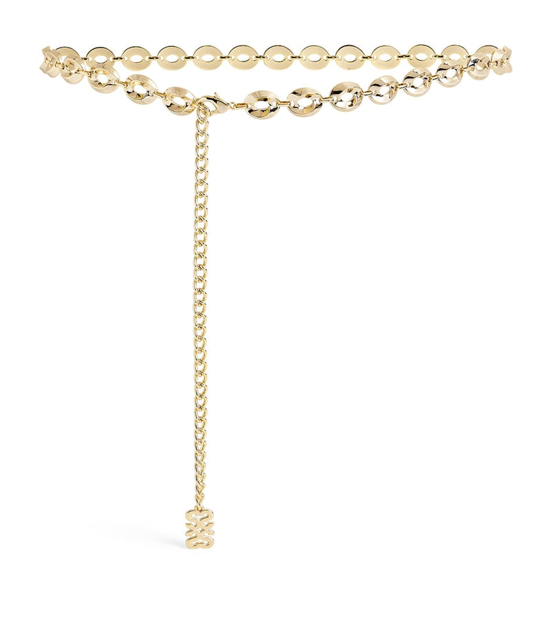 Sandro Paris monogram chain belt 1.5cm (British brand)