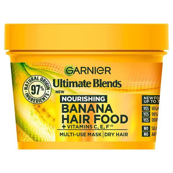 Garnier Ultimate Blends Banana Hair Food Bundle, UK version
