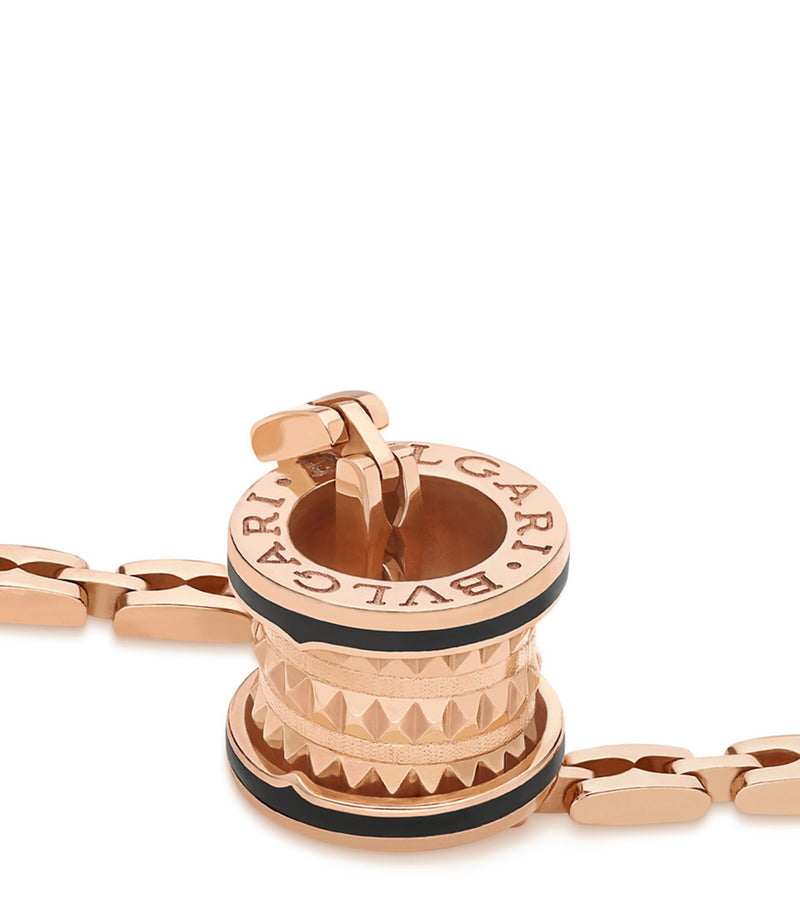 Bvlgari B.zero1 rose gold ceramic pendant - British product