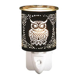 Superdrug Aroma Electric Plug In Wax Melter Black Owl 13cm- Buy online at McGrocer