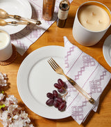 Harrods White Fluted Porcelain Plate 27cm- Buy online at McGrocer