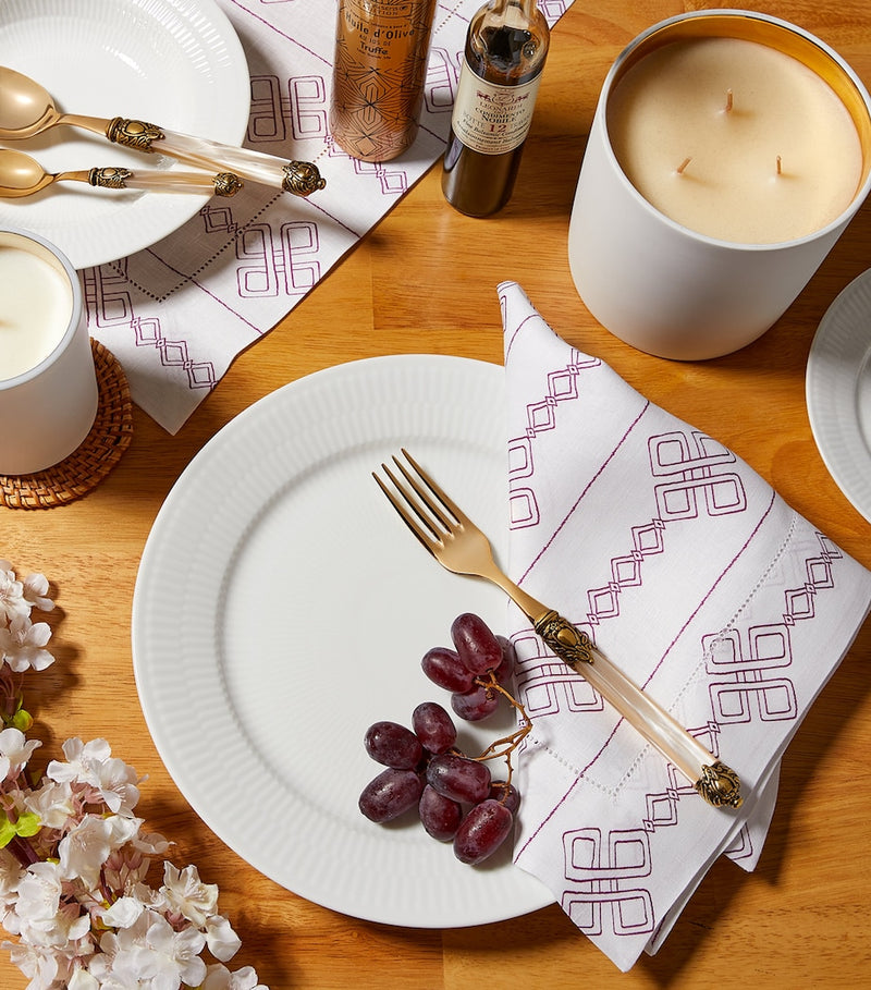 Royal Copenhagen white fluted plate 27cm, imported from the UK