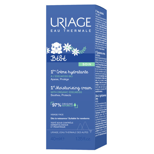 Uriage Baby 1st Moisturising Cream 40ml (British brand)