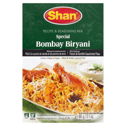 Shan Recipe & Seasoning Mix Special Bombay Biryani 60g GOODS Sainsburys   