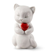 Harrods Lladró Porcelain Whiskers Playful Kitten Figurine- Buy online at McGrocer
