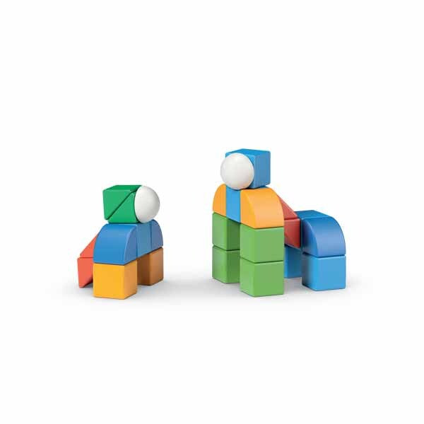 Geomag Magicube magnetic blocks 32pc recycled plastic - British product