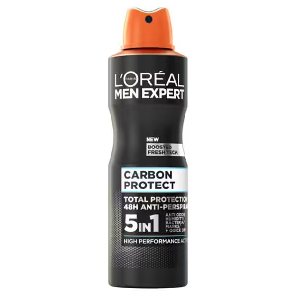 Oreal Paris Men Expert deodorant spray 250ml, imported from the UK