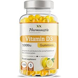 Superdrug Pharmanostix Vitamin D3 1000iu Natural Lemon Flavour Supplement Gummies 150- Buy online at McGrocer