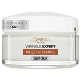 Superdrug L'Oreal Paris Wrinkle Expert Night Cream 65+ 50ml- Buy online at McGrocer