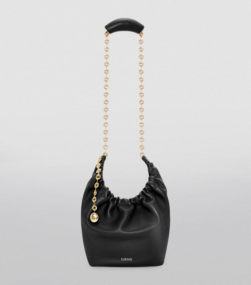 LOEWE Squeeze top-handle bag in nappa leather (British brand)