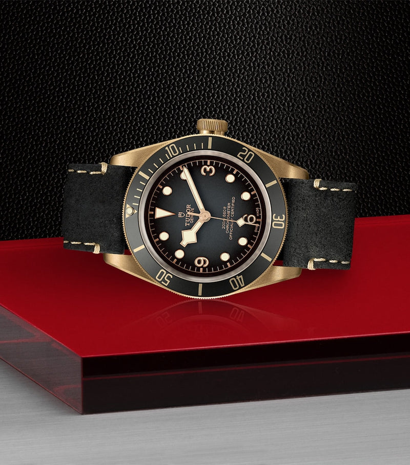TUDOR Black Bay Bronze 43mm automatic watch, UK version