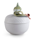 Lladró porcelain quetzal box, UK version