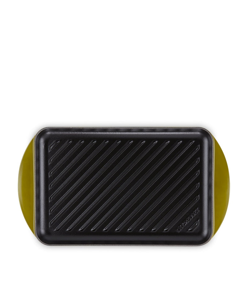 Le Creuset rectangular grill pan 32cm enamelled cast iron, UK version