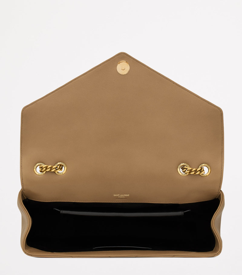 Saint Laurent Loulou shoulder bag large padded lambskin, UK version