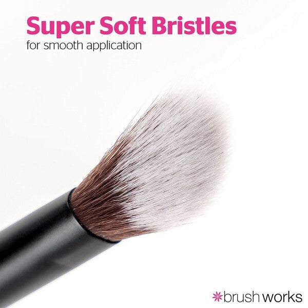Brushworks No. 25 Angled Concealer Brush - British product