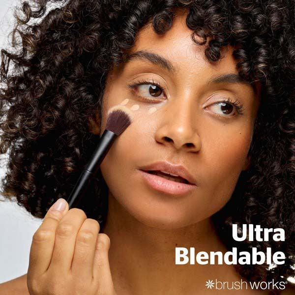 Brushworks No. 25 Angled Concealer Brush - British product