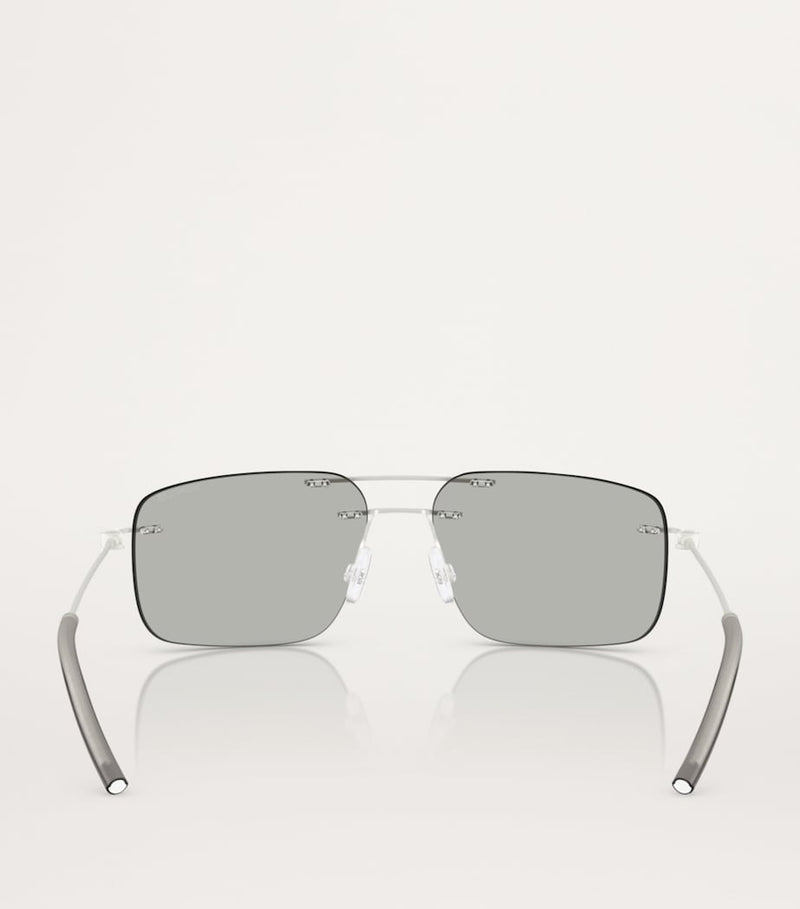 Moncler Steel sunglasses ME4003, imported from the UK