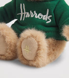Harrods Jersey bear keyring 12cm (British brand)