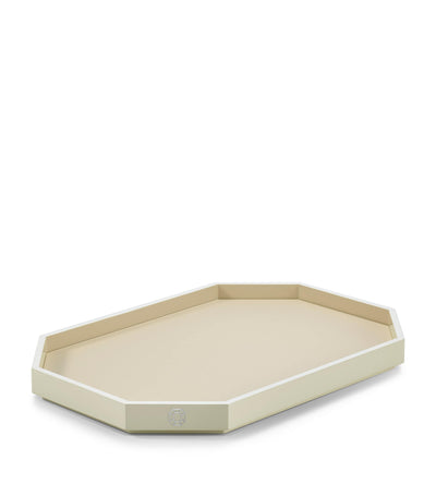 Harrods Baccarat Medium Octogone Serving Tray 46cm x 32cm- Buy online at McGrocer