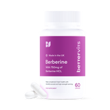 Holland & Barrett Bettervits Berberine Capsules 750 mg Berberine HCl Dietary Supplement 60 Capsules- Buy online at McGrocer