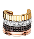 Boucheron Quatre Classique ear clip mixed gold and diamond (British brand)