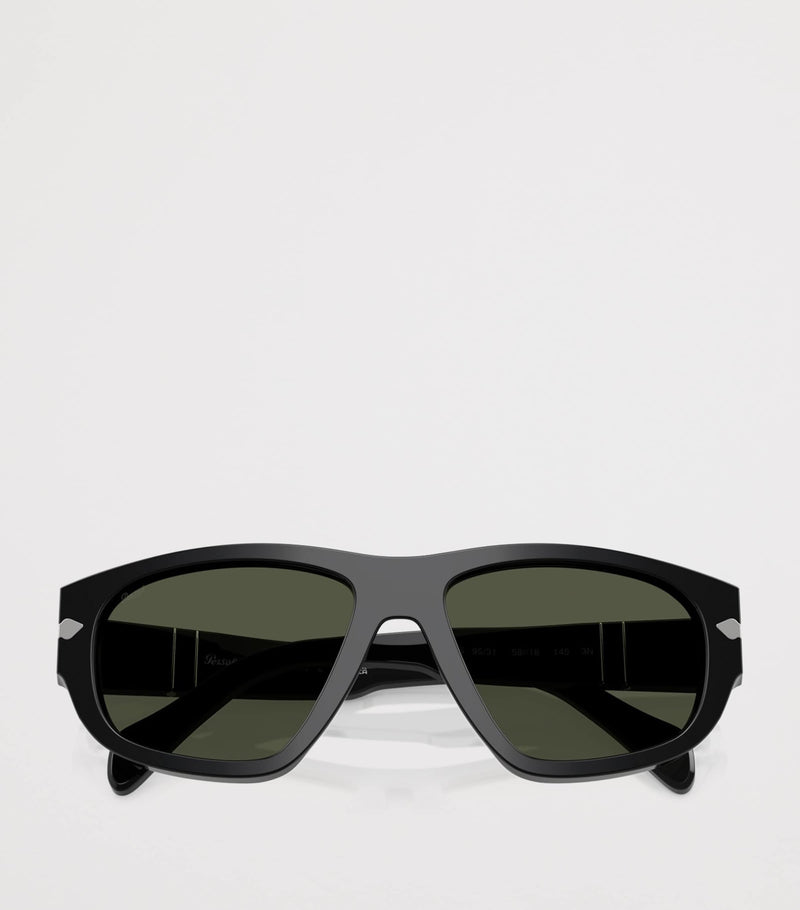 Persol acetate irregular sunglasses, imported from the UK