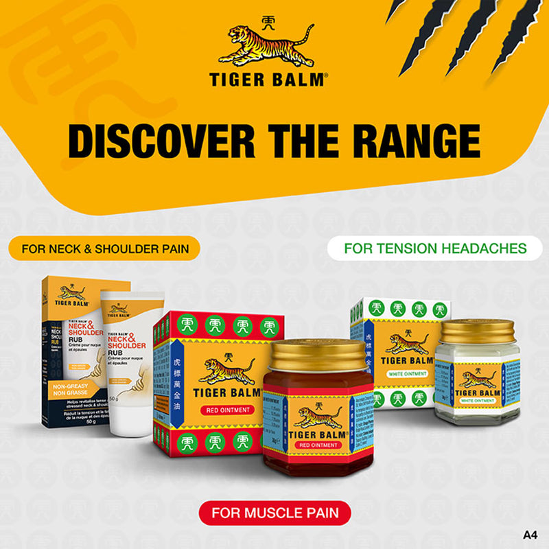 Tiger Balm neck and shoulder rub 50g - British product