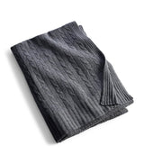 Harrods Ralph Lauren Cashmere Cable-Knit Throw 60cm x 60cm- Buy online at McGrocer