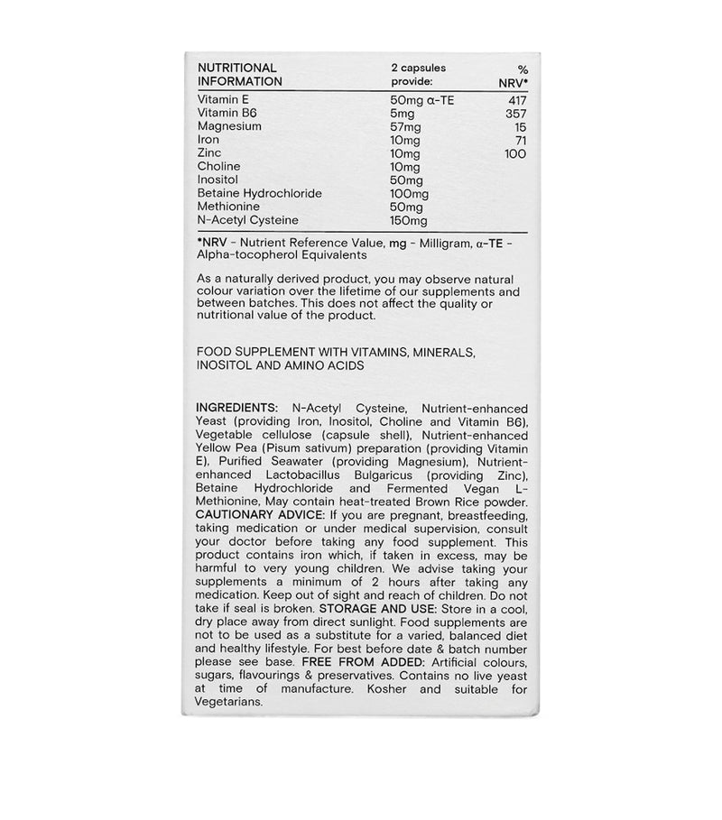 Wild Nutrition Food-Grown Endo Support 60 capsules, UK version