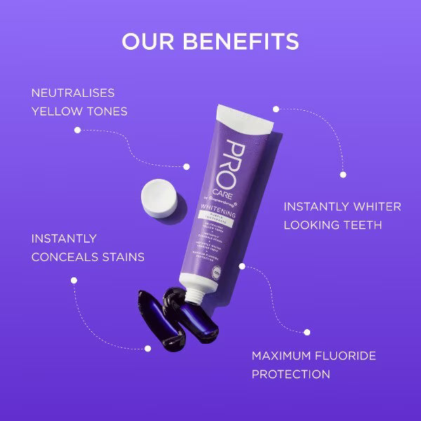 Superdrug ProCare Purple Toothpaste 75ml (British brand)