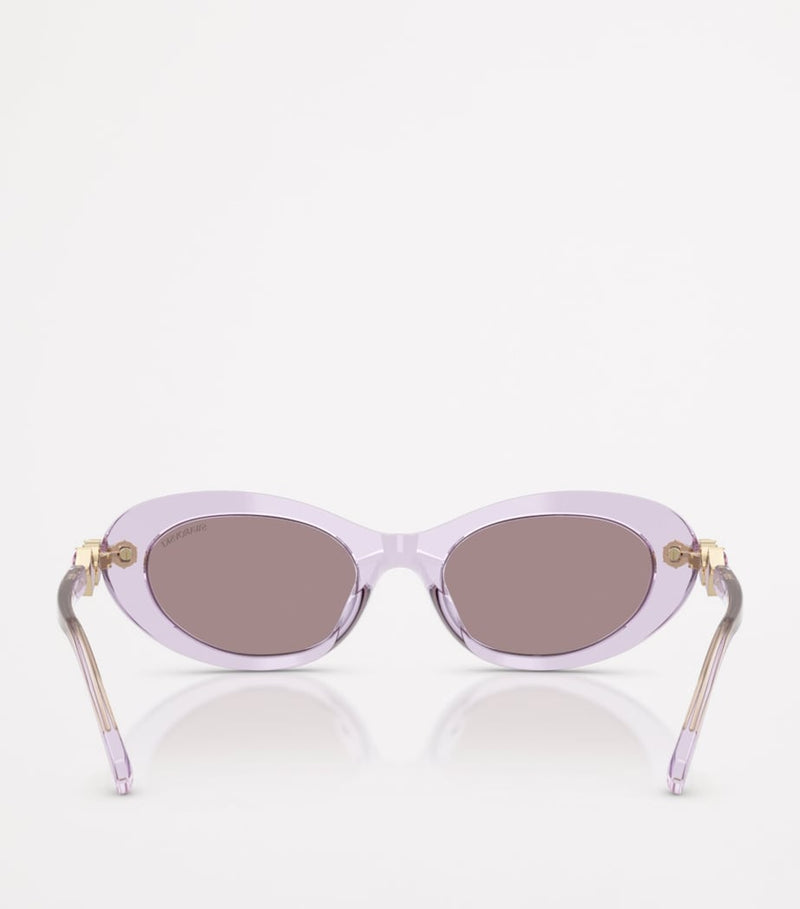 Swarovski acetate oval sunglasses - British product