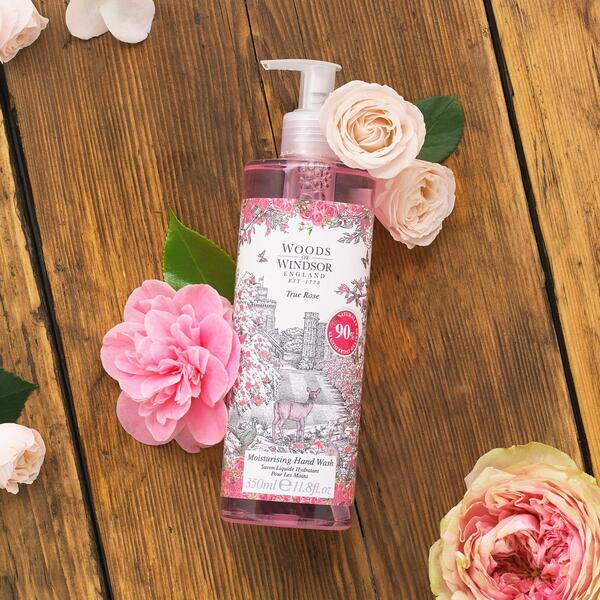 Woods of Windsor Rose Hand Wash 350ml (British brand)