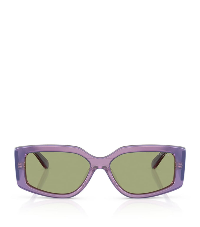 Vogue rectangle acetate sunglasses VO5642SU, UK version
