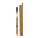 Dr Botanicals Bamboo Toothbrush Rainbow Duo Pack - British product