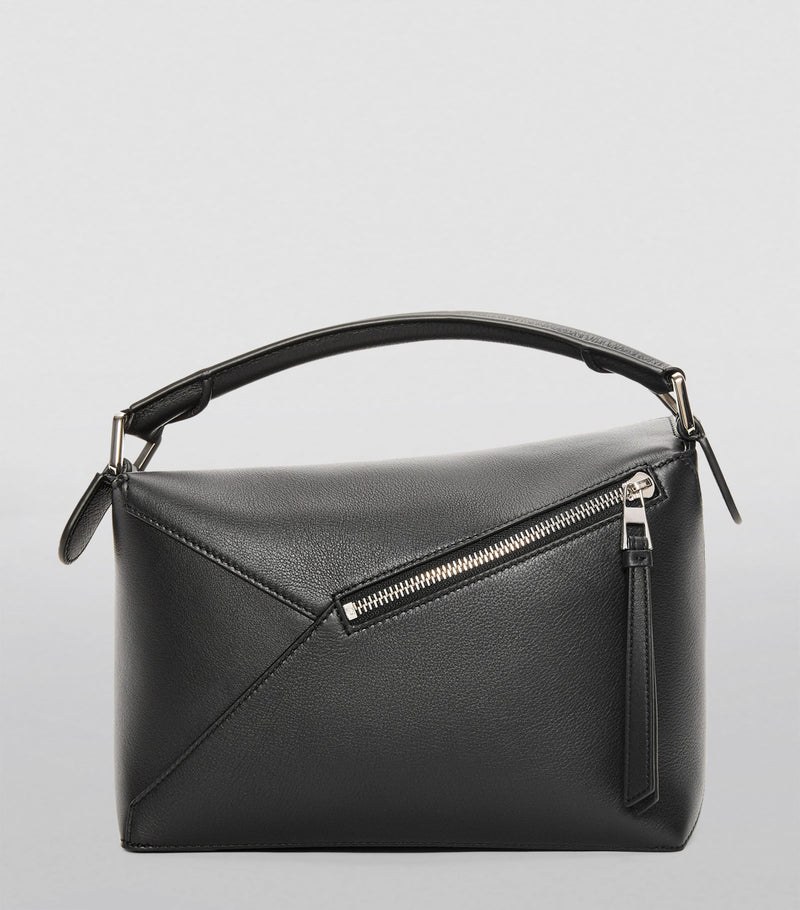 LOEWE Small Leather Puzzle Edge Top-Handle Bag (British brand)