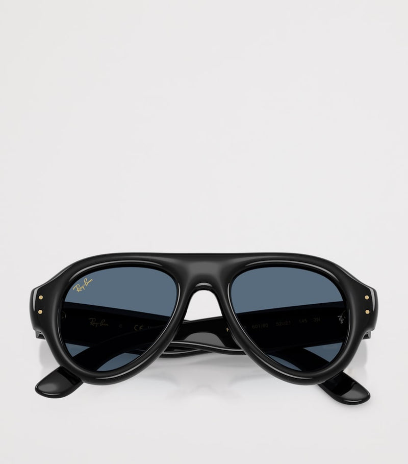 Ray-Ban Aviator Puffer sunglasses acetate frame (British brand)