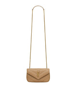 Harrods Saint Laurent Mini Leather Loulou Shoulder Bag- Buy online at McGrocer