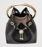 Jimmy Choo Bon Bon top-handle bag, imported from the UK